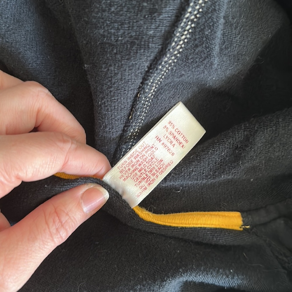 Pepe Jeans London sweatshirt with hood Black/Gold - Picture 7 of 9